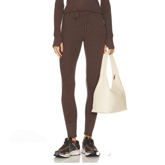 WellBeing + BeingWell Royal Knit Tight in Deep Brown - Picture 1 of 5